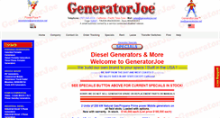 Desktop Screenshot of generatorjoe.net